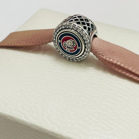 Pandora USMC Marine Corps Exclusive Pandora Dangle Bead Charm - Picture 1 of 4